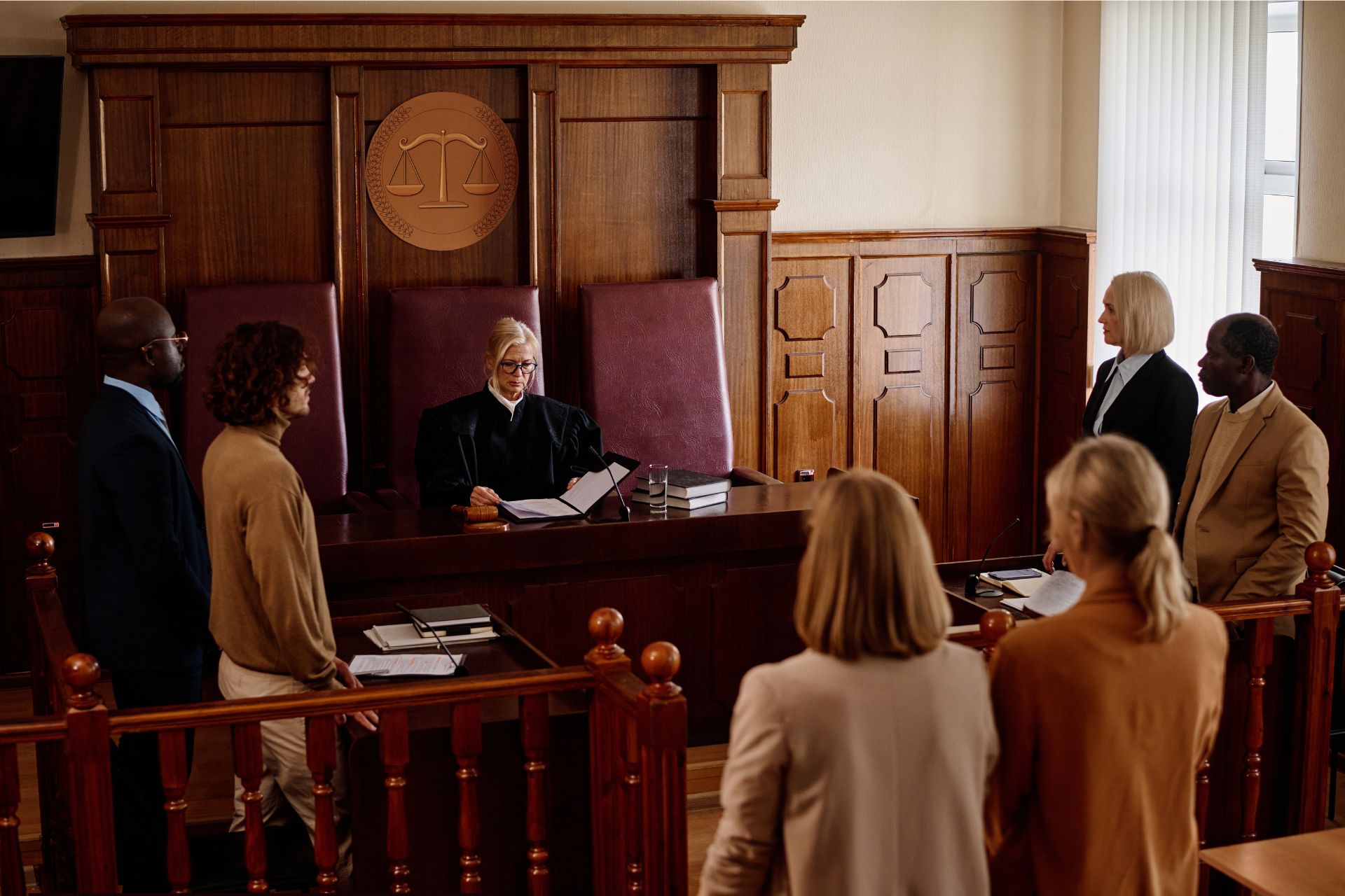 court room