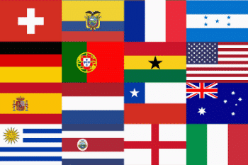 flags of many nations