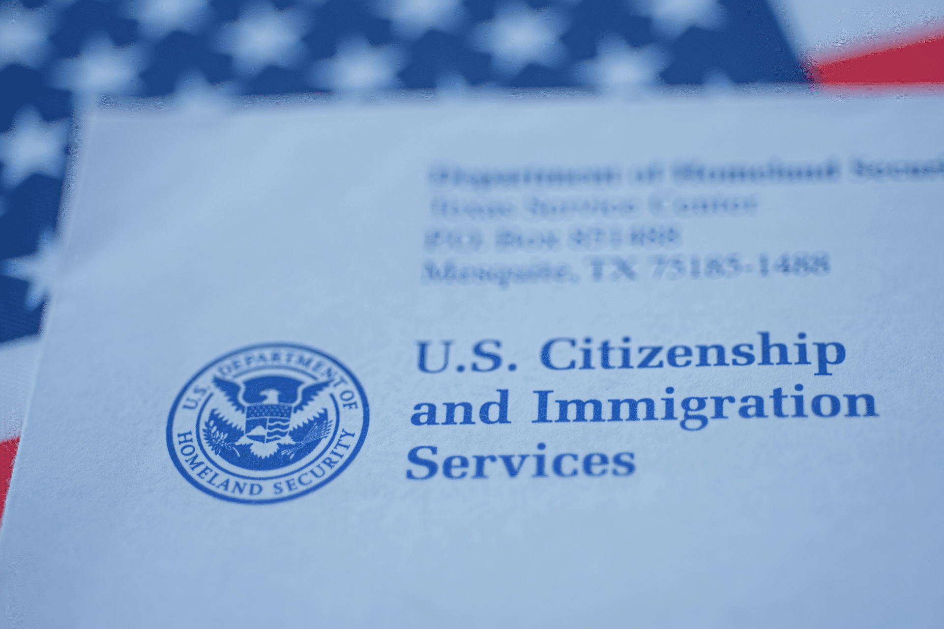 US Citizenship and Immigration Services Letterhead