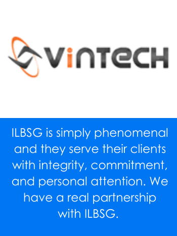 Vintech logo and quote